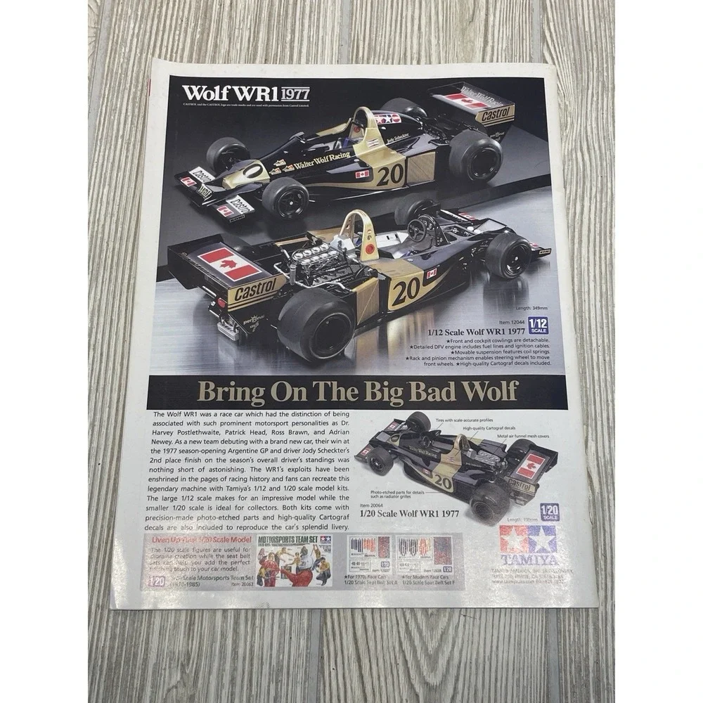 Scale Auto Magazine April 2012 Model Car Enthusiast Hemi Funny Car Engines